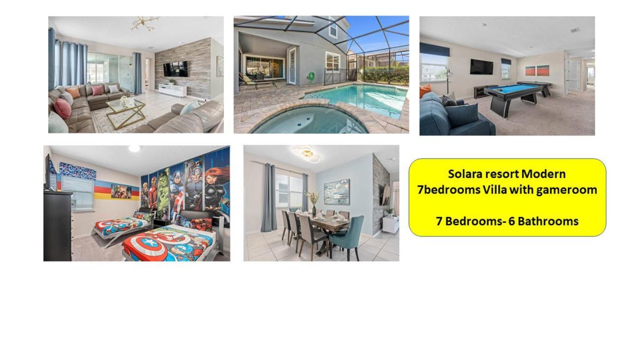 Modern Solara Villa With Pool, 7Bd 基西米 外观 照片